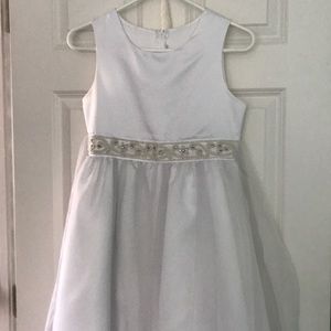 First communion dress.
